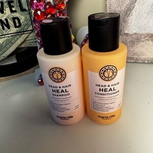 Maria Nila Head & Hair Heal Shampoo and Conditioner Set New